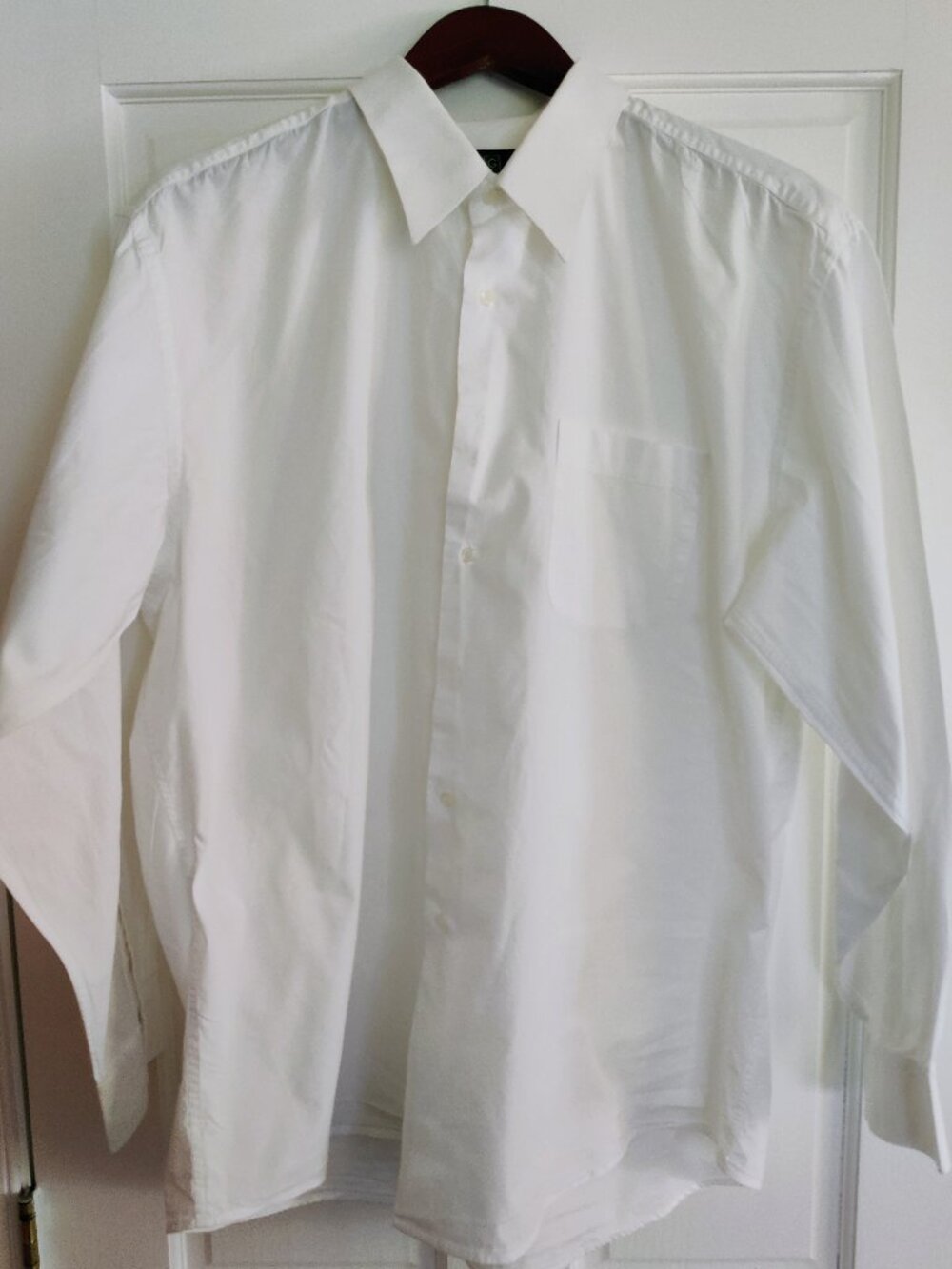 FOGGIA Mens white dress shirt 17/34-35